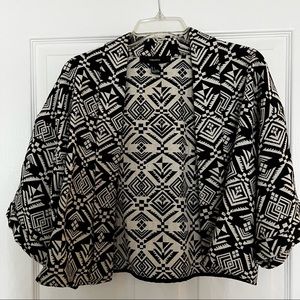 FOREVER21 Aztec Open Jacket